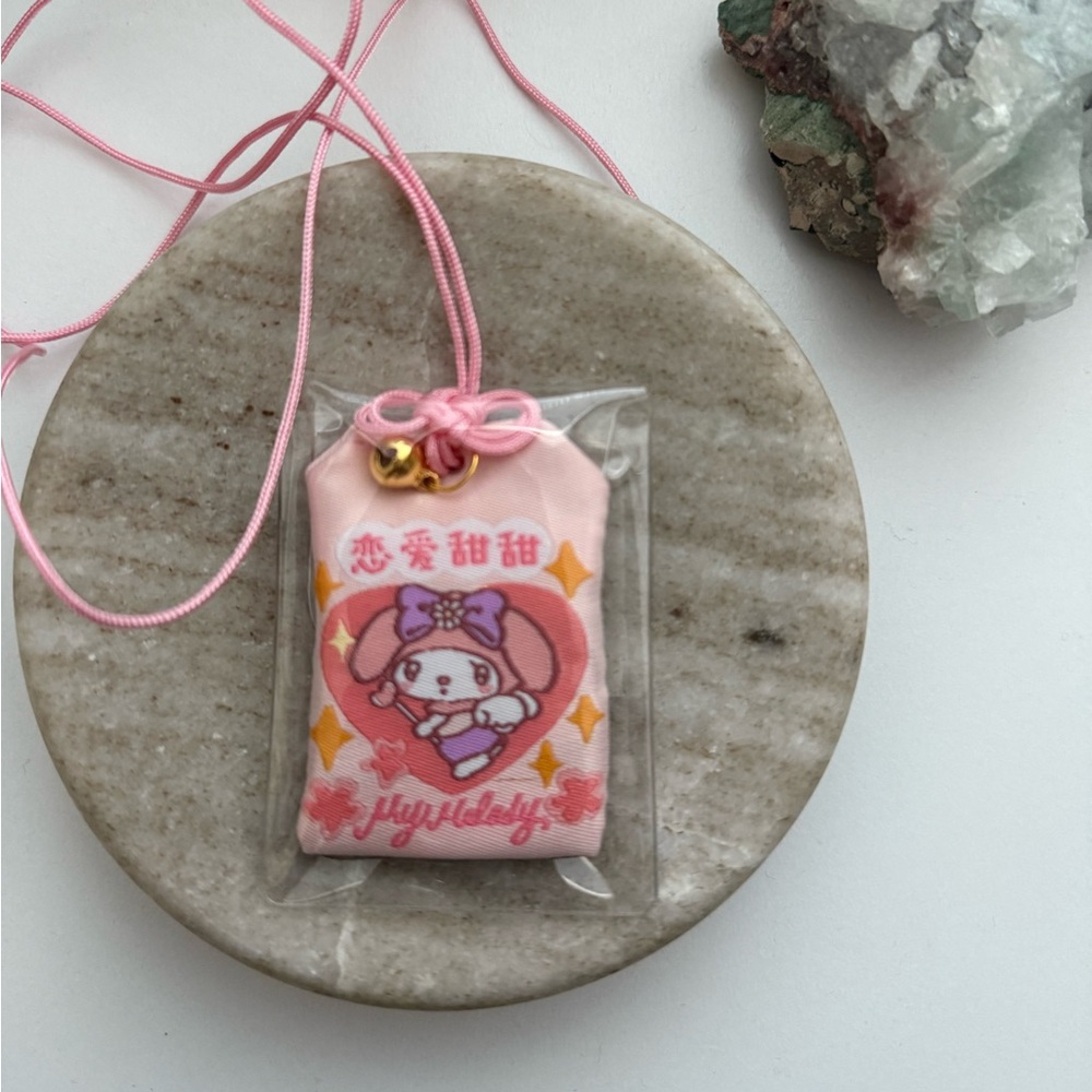 My Melody Angel Baby woven Omamori